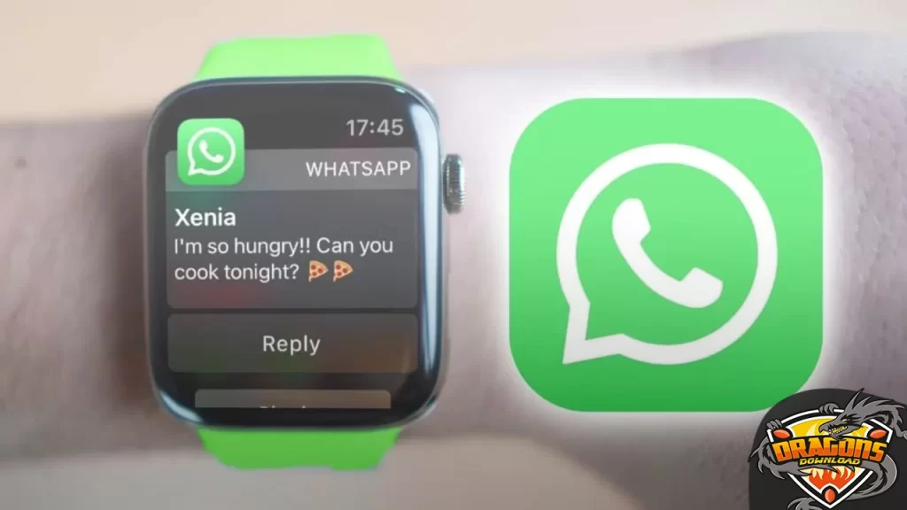تطبيق WhatsApp للساعة الذكية