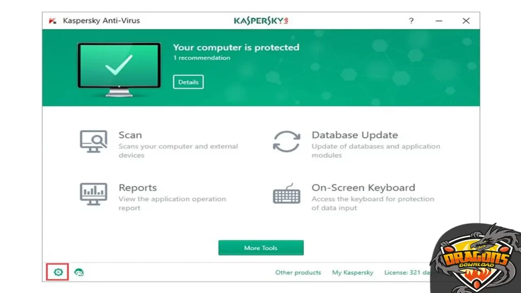 تحميل برنامج مضاد للفيروسات للكمبيوتر مجانا Kaspersky Anti-Virus