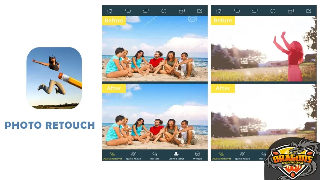 تطبيق Photo Retouch – Object Removal