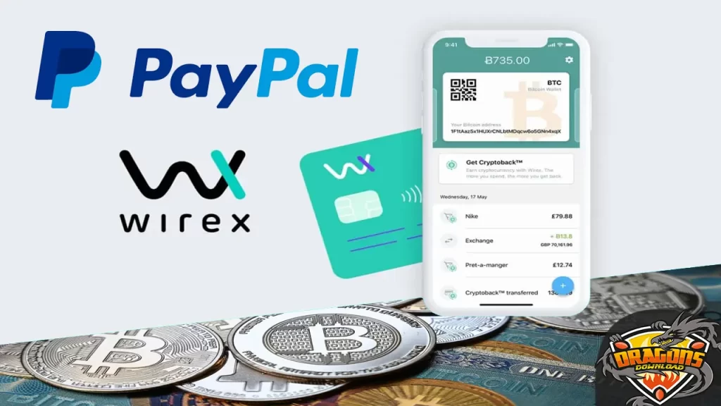 شراء بيتكوين بالباي بال PayPal عبر بنك Wirex