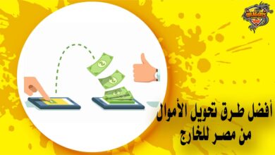 أفضل طرق تحويل الأموال من مصر للخارج