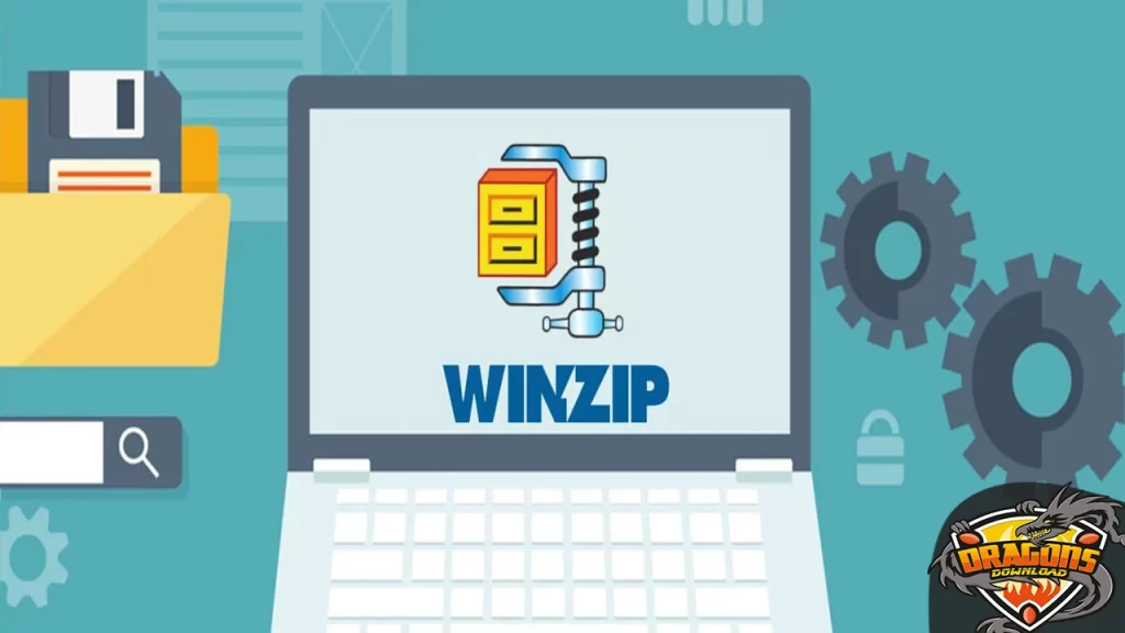 برنامج وين زيب WinZip لضغط الملفات