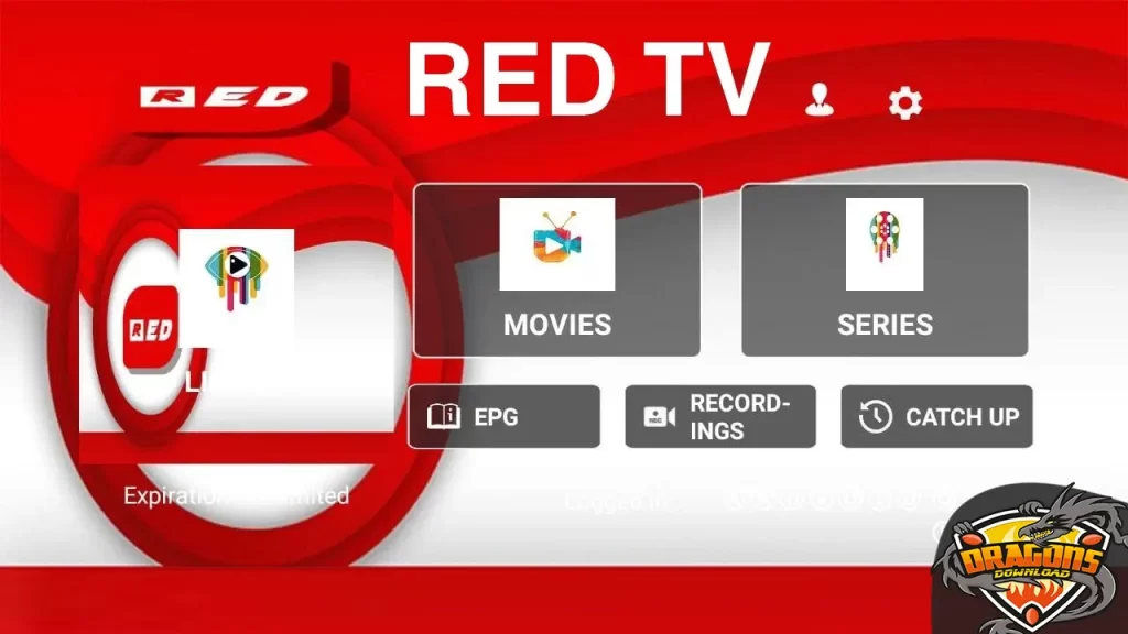متطلبات تنزيل تطبيق RED TV