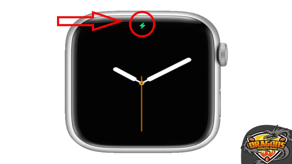 أيقونات ورموز الحالة في Apple Watch وضع الشحن
