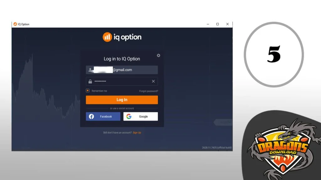 تسجيل الدخول iq option2