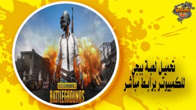 تحميل لعبة ببجي للكمبيوتر برابط مباشر