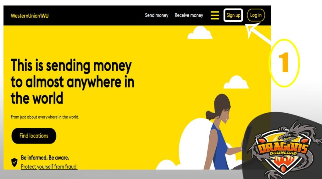 طريقة التسجيل على موقع ويسترن يونيون