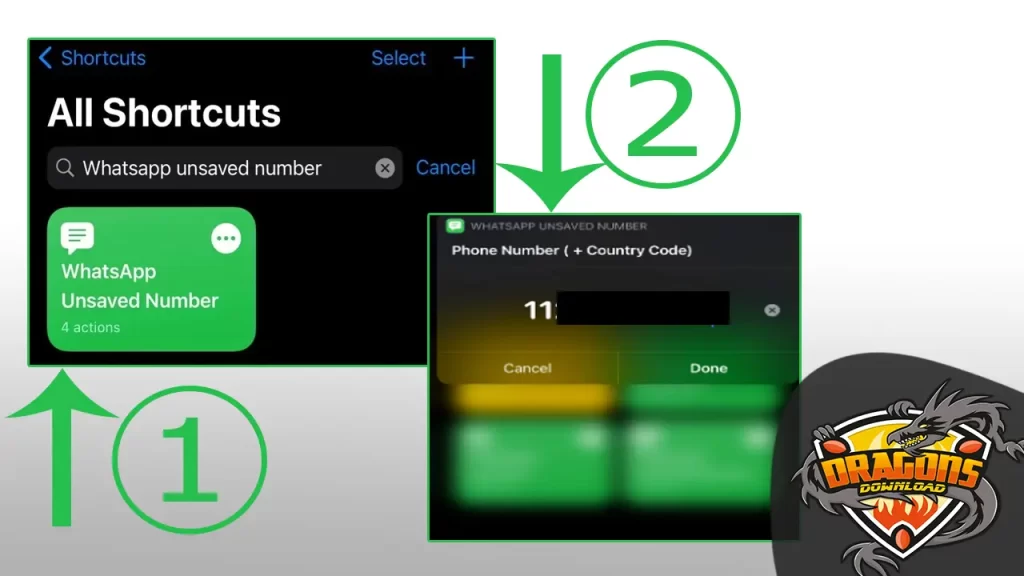 كيفية ارسال واتساب بدون حفظ الرقم للايفون