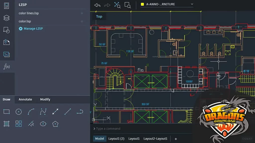 مميزات تحميل برنامج اوتوكاد 2020