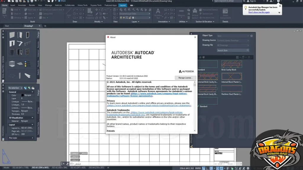 متطلبات تحميل برنامج اوتوكاد 2022
