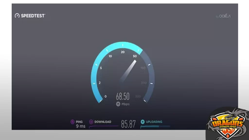 التحقق من سرعة الشبكة لألعاب الأونلاين