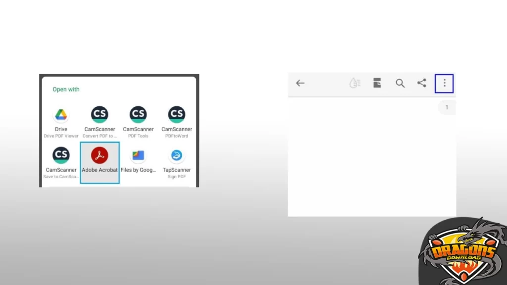 الخطوة-الاولى-من-كيفية-طباعة-ملف-PDF-من-الموبايل