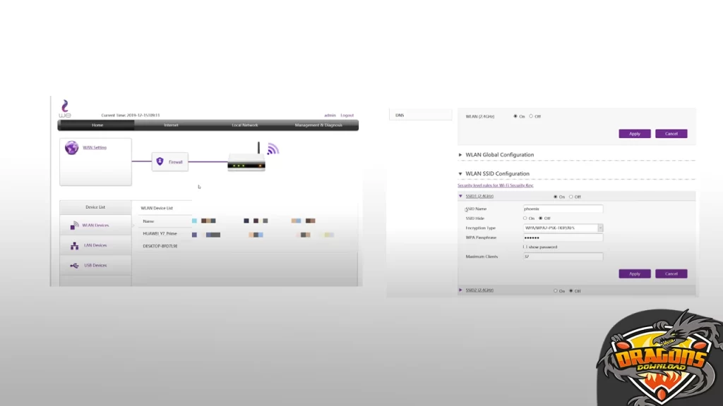 اريد انشاء شبكتين على نفس الراوتر