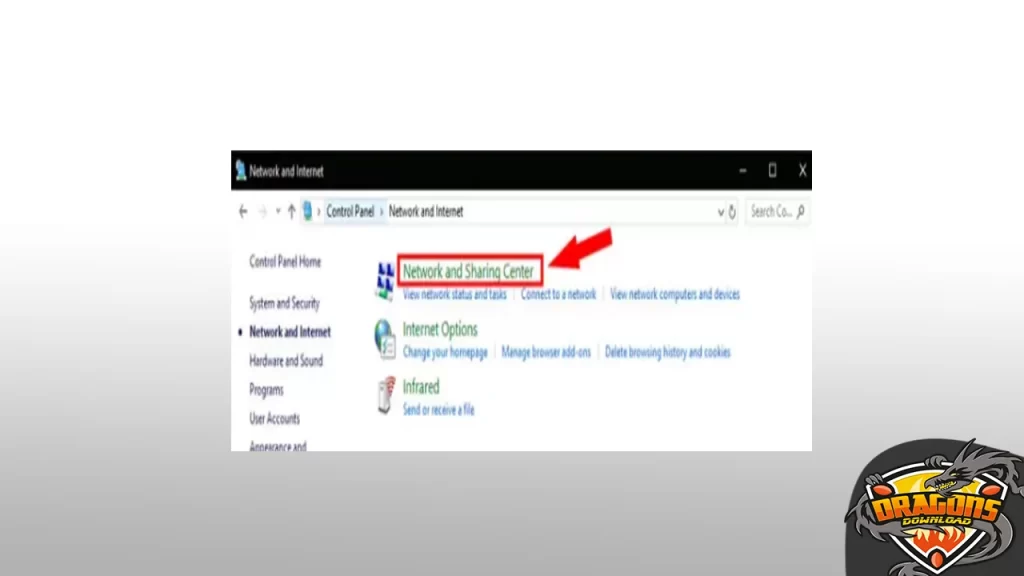 توصيل جهاز الكمبيوتر بكابل الإنترنت LAN Cable