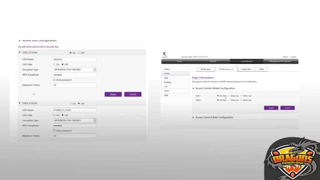 انشاء شبكتين واى فاى من راوتر واحد