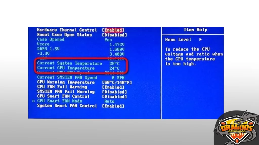 طريقة معرفة درجة حرارة المعالج CPU في ويندوز 11