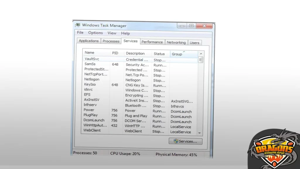 قسم العمليات Processes