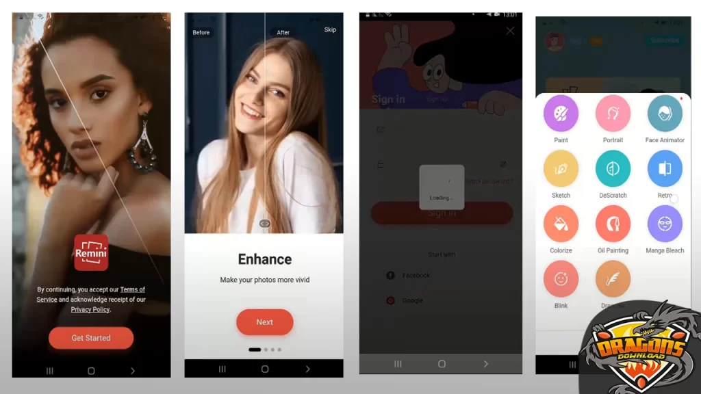 كيفية تنزيل برنامج تصفية الصور Remini