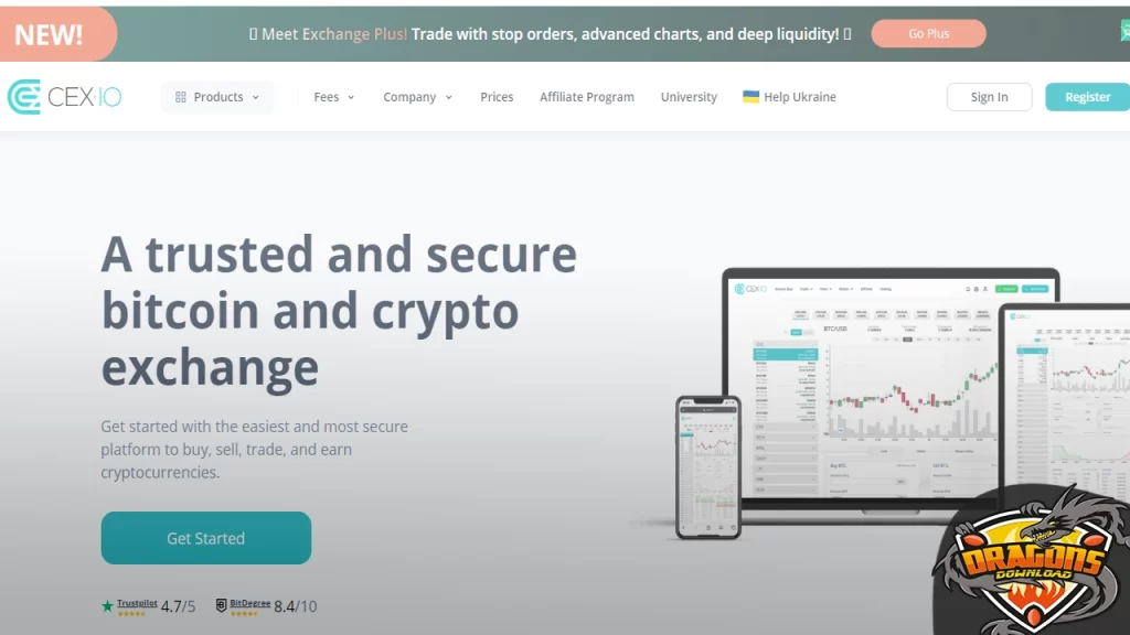 منصة CEX.IO لتداول العملات في الإمارات