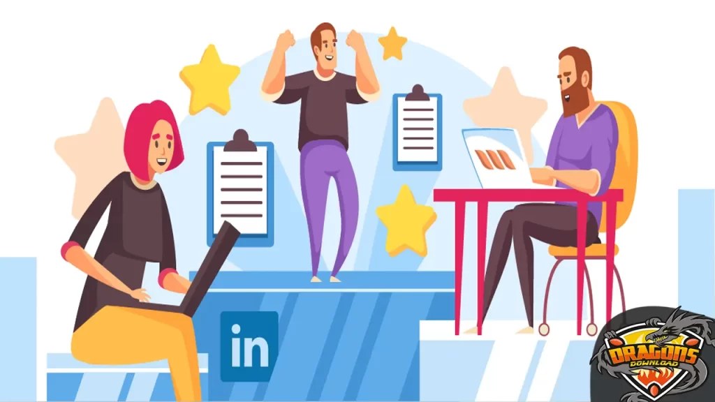 كيف احصل على رابط لينكد ان على الموبايل؟