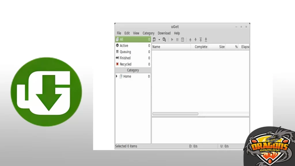 برنامج uGET بديل مجاني لبرنامج انترنت داونلود مانجر