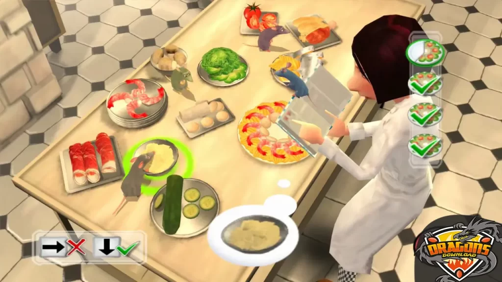 مميزات لعبة الفار الطباخ ratatouille