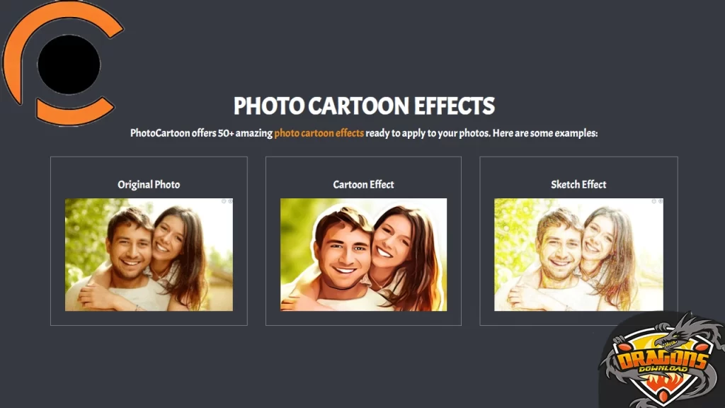 موقع فوتوكارتون لتحويل الصور الى كرتون 3D