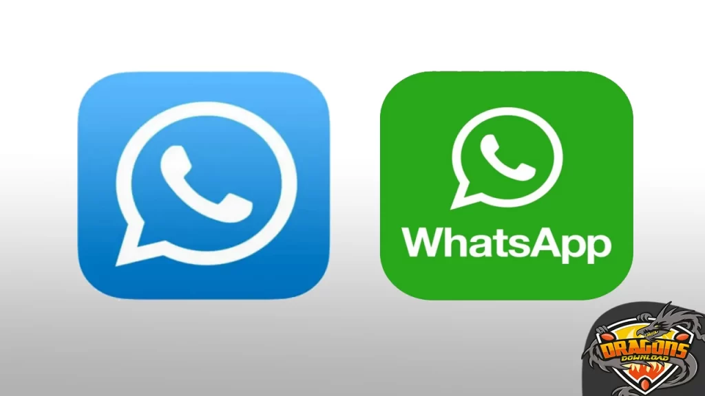 الفرق بين واتساب الأزرق آخر اصدار و واتس اب العادي