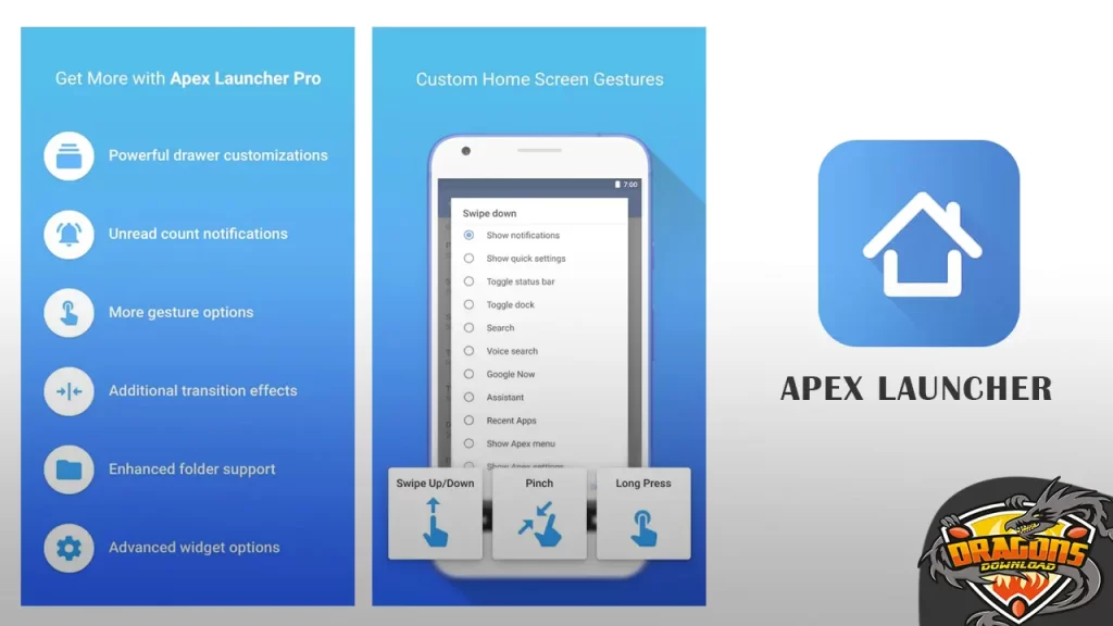 برنامج Apex Launcher