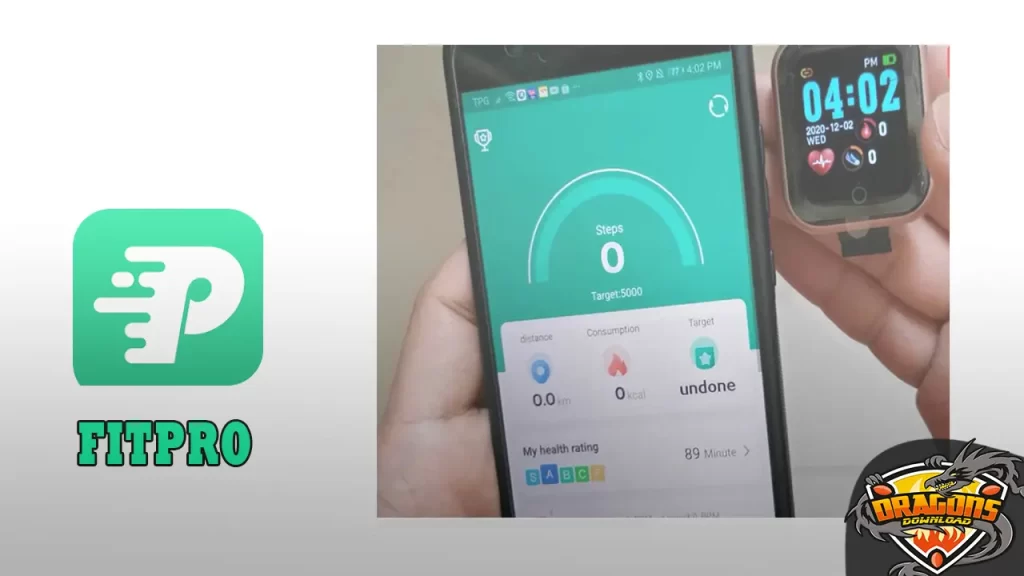 تطبيق الساعة الذكية FitPro
