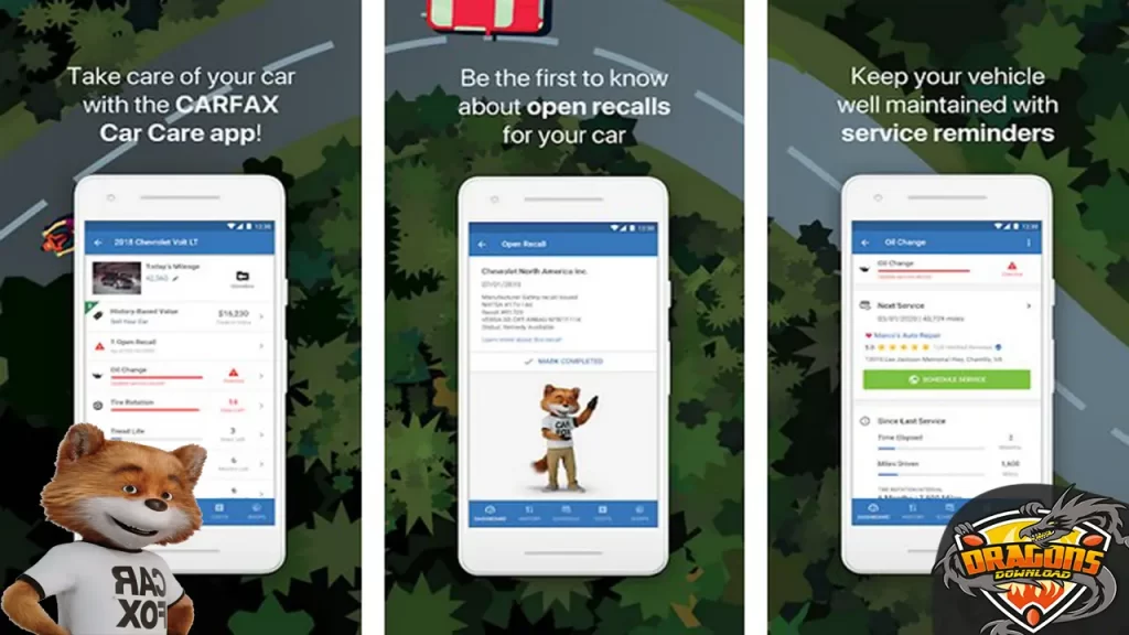 تطبيق السيارة CARFAX Car Care