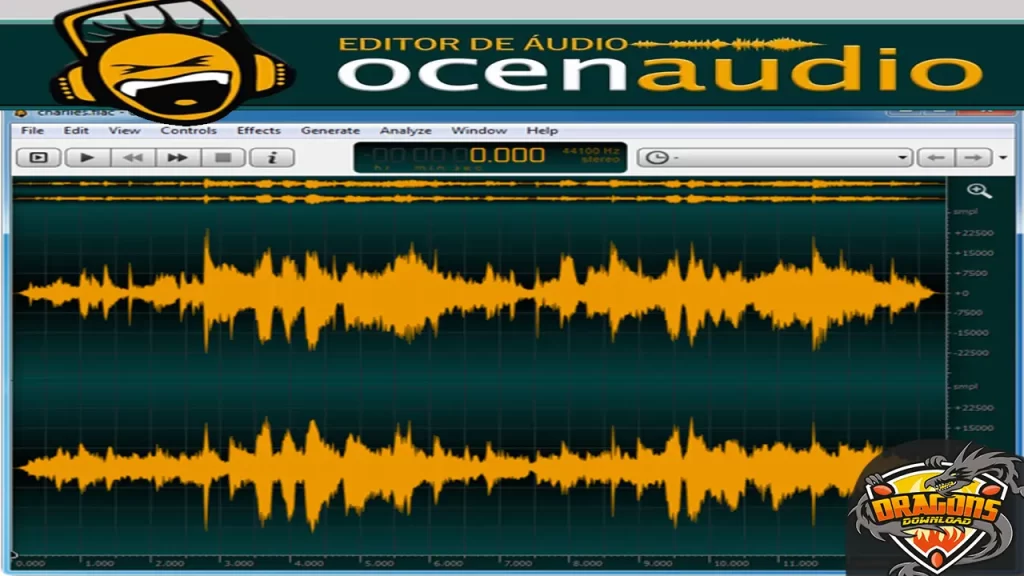 برنامج Ocenaudio