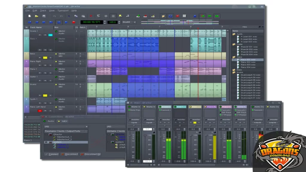 برنامج Qtractor
