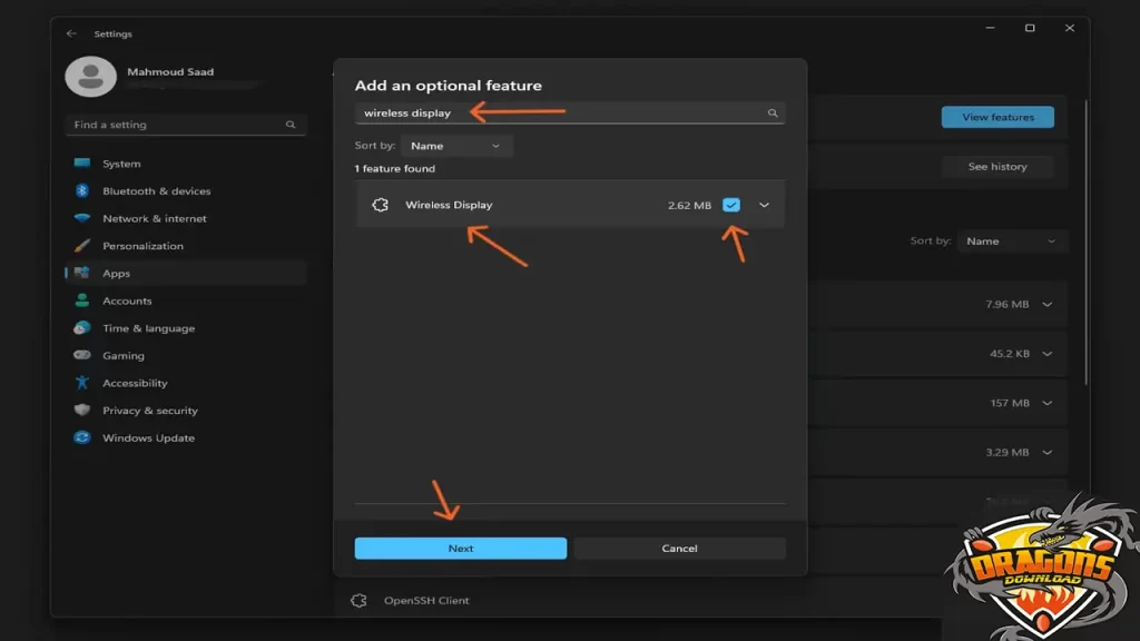 عرض شاشة الموبايل على اللابتوب عبر الواي فاي