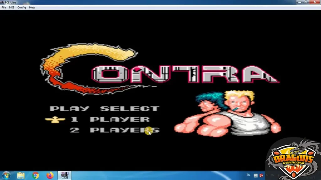 لعبة أتاري كونترا Contra