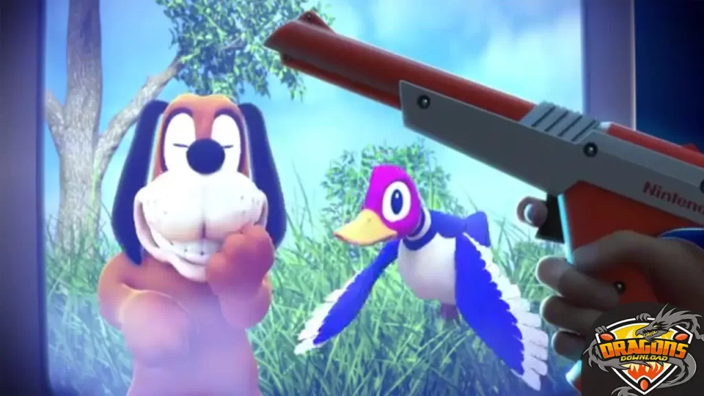 لعبة اتاري صيد البط DUCK HUNTER