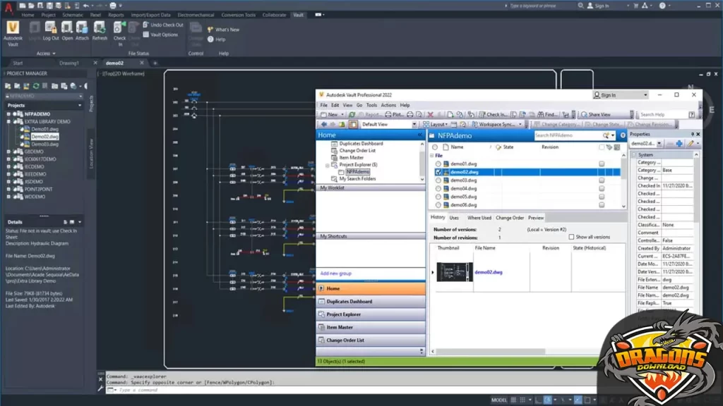 متطلبات تشغيل برنامج اوتوكاد الكهربائي 2022