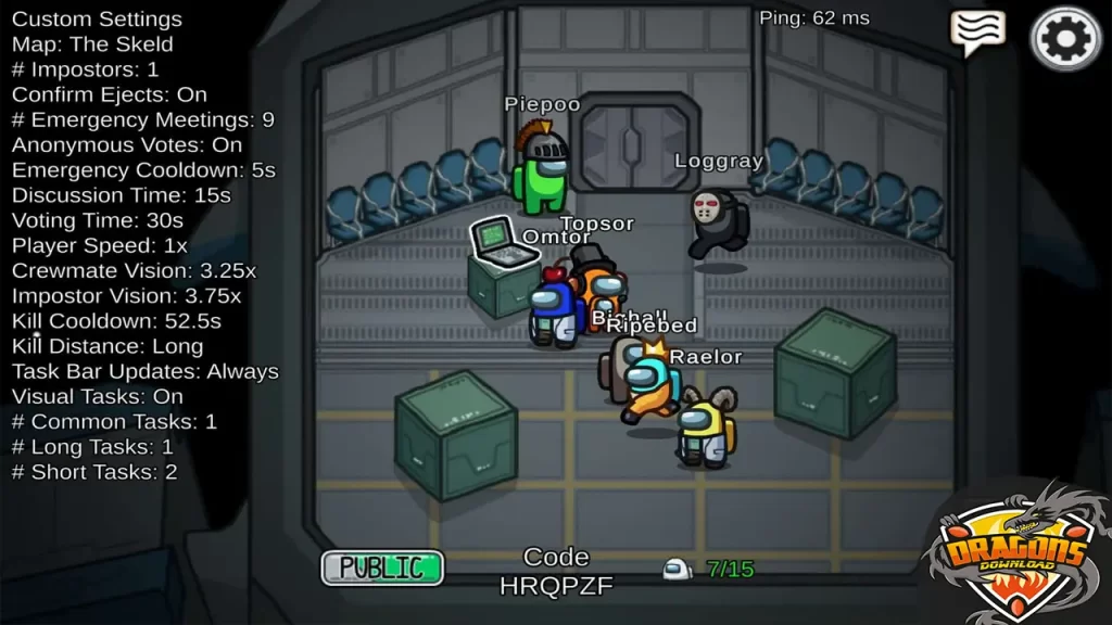 متطلبات تشغيل لعبة الأكشن أمونج أس