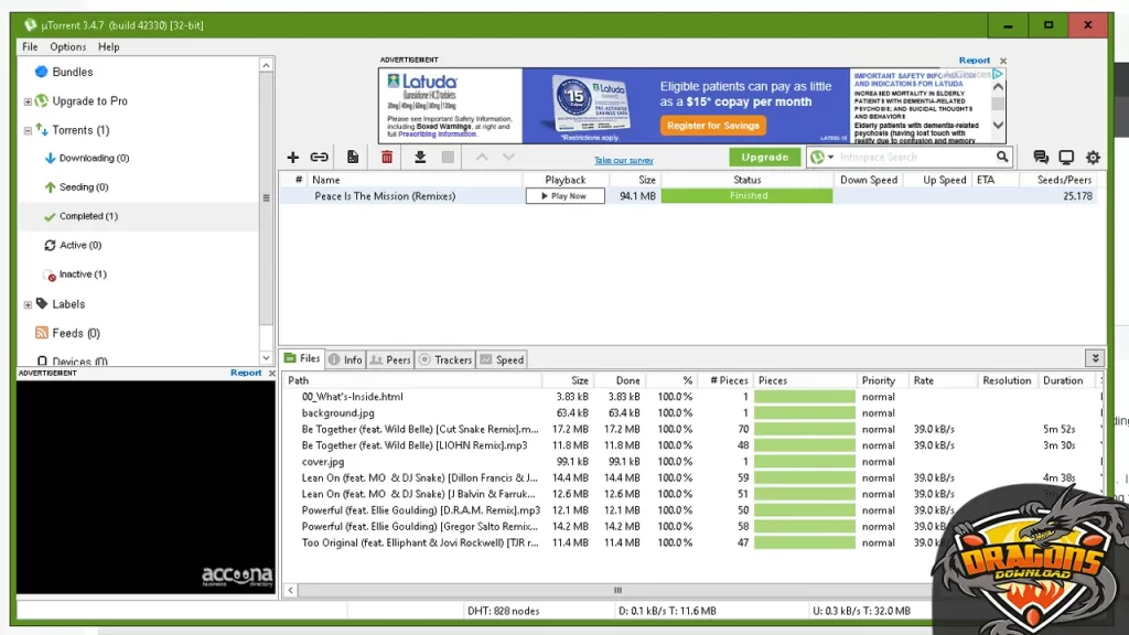 روابط تحميل تورنت للكمبيوتر 64 بت و32 بت