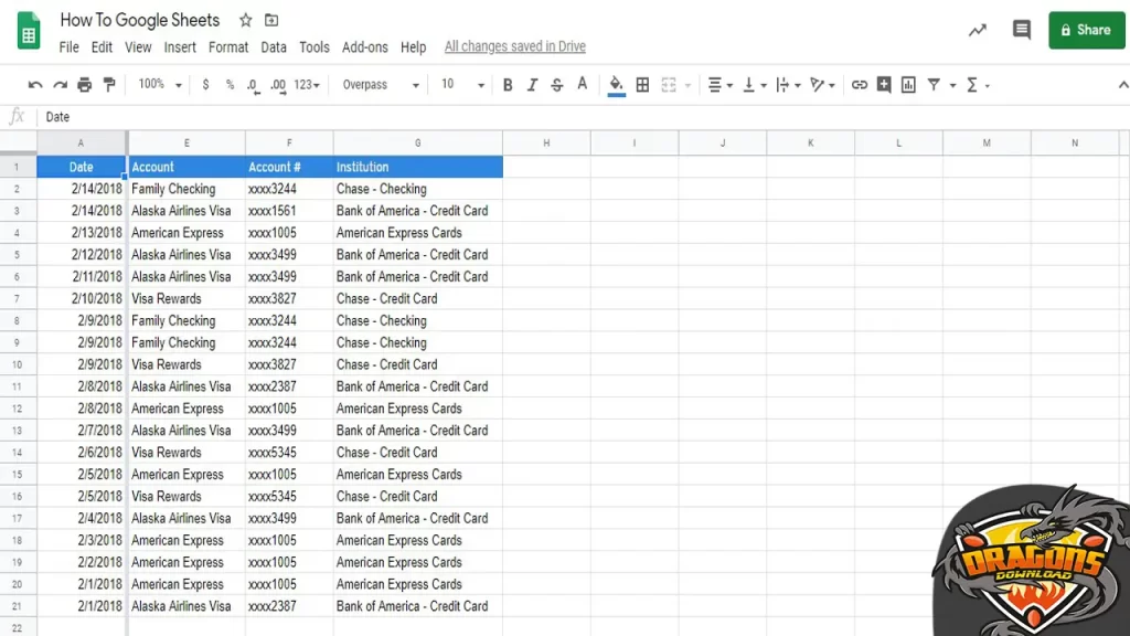 روابط تحميل تطبيق جوجل شيت على الهواتف المحمولة