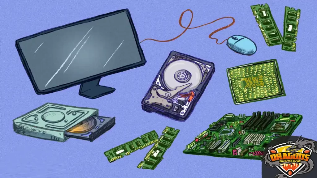 فحص مكونات الجهاز لحل مشكلة ظهور خطوط في الشاشة الكمبيوتر