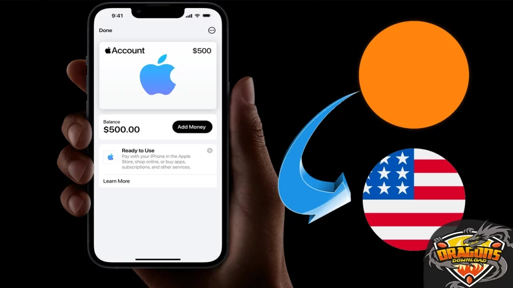 كيفية تحويل حساب ابل الى امريكي