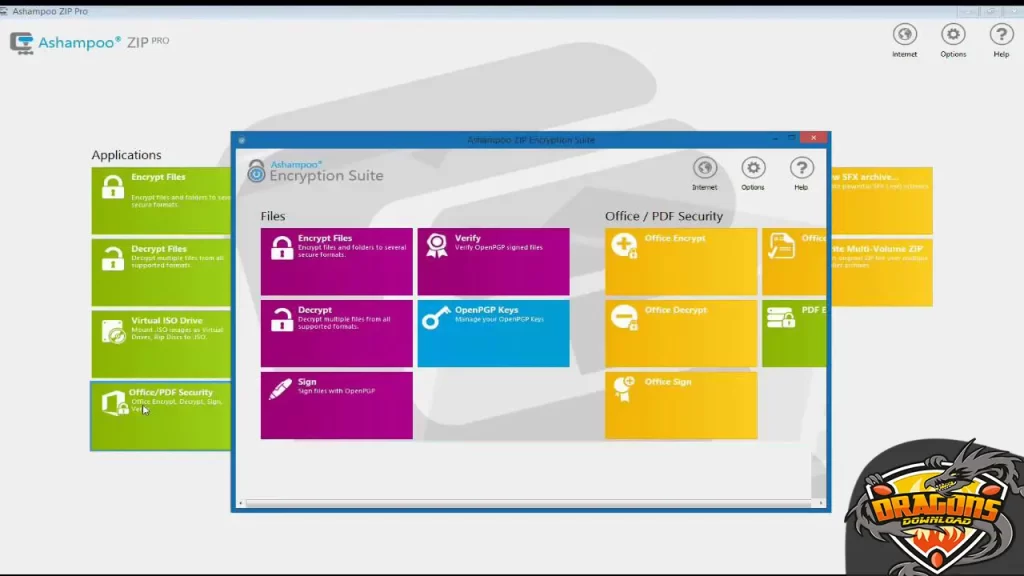 برنامج اشامبو Ashampoo ZIP لفك الضغط