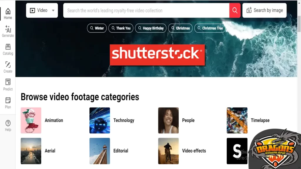 تحميل فيديوهات من شترستوك مجانا