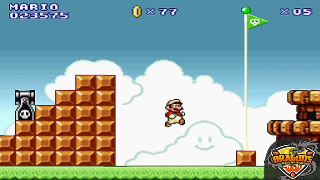 تحميل لعبة ماريو للكمبيوتر بالدراعات
