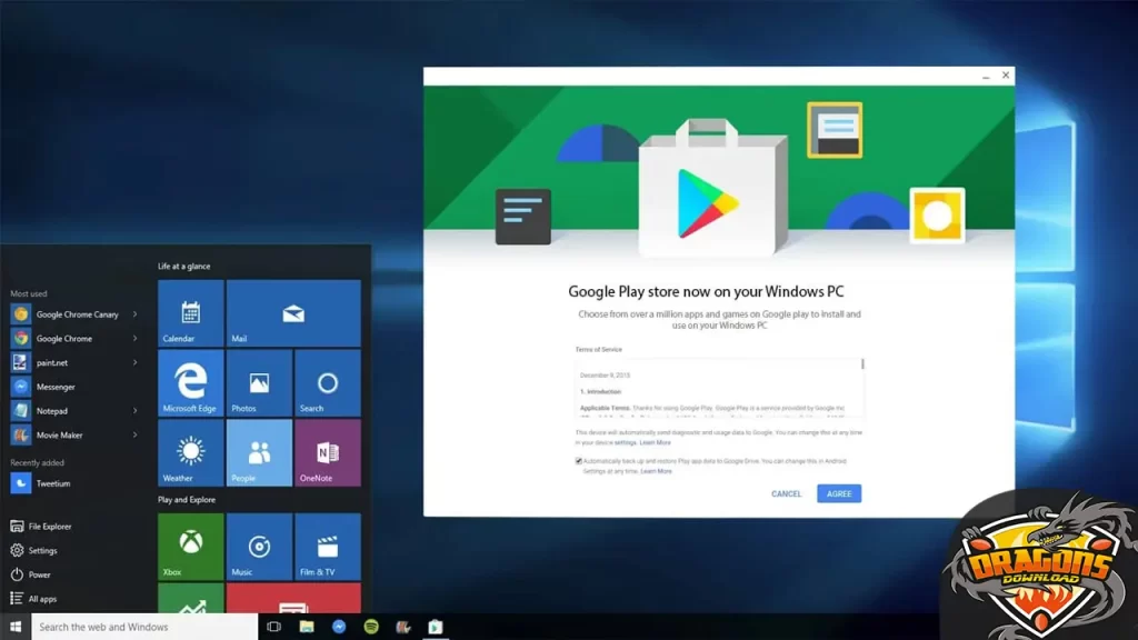 عيوب تثبيت متجر جوجل بلاي للكمبيوتر