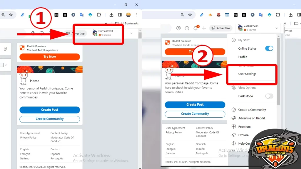 التخلص من المحتوى الغير مرغوب في برنامج Reddit للكمبيوتر