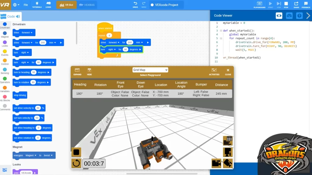 بيانات وتفاصيل برنامج فيكس كود في ار الافتراضي