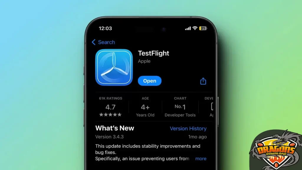تحميل برنامج testflight للأيفون