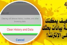 كيف يمكنك إزالة بيانات بحثك على الإنترنت؟